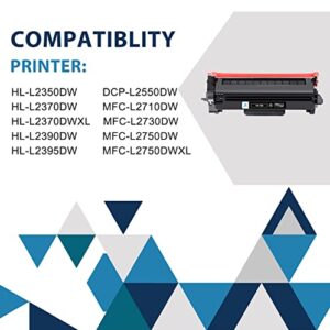 inkalfa TN730 TN760 Toner Cartridge Compatible Replacement for Brother TN760 TN-760 TN 760 TN-730 for HL-L2395DW MFC-L2710DW HL-L2350DW MFC-L2750DW DCP-L2550DW Printer (2 Pack, Toner TN-730/TN-760)