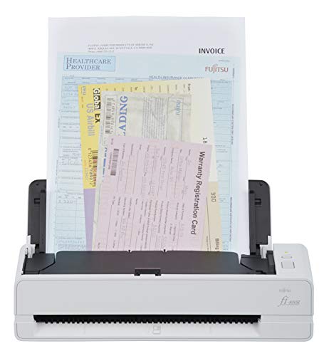 Fujitsu fi-800R Ultra-Compact, Color Duplex Document Scanner with Dual Auto Document Feeders (ADF)