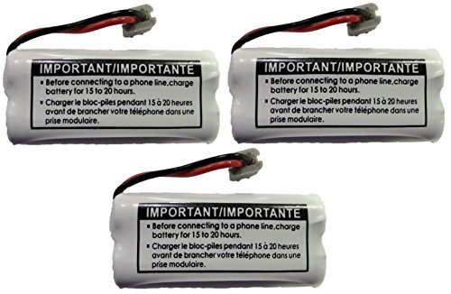 New Genuine OEM Uniden BT-1021 BBTG0798001 Cordless Handset Rechargeable Battery (3-Pack)