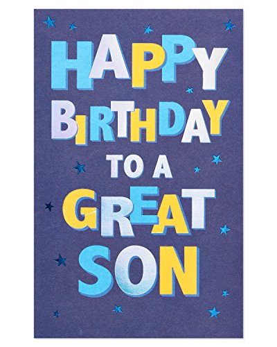 American Greetings Birthday Card for Son (Celebrate)