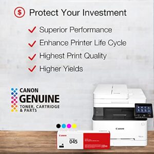 Canon Genuine Toner Bundle 045 (1240C006), 1 Pack, for Canon Color imageCLASS MF634Cdw, MF632Cdw, LBP612Cdw Laser Printers