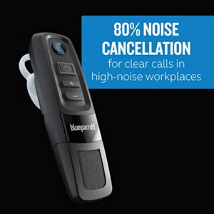 BlueParrott C300-XT Noise Canceling Bluetooth Headset – Hands-Free Wireless Headset, Perfect For High-Noise Environments, Long Wireless Range with Superior Sound, IP65-Rated, Black