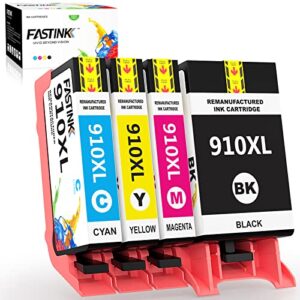 compatible 910xl ink cartridges combo pack,high yield,replacement for hp 910xl ,works with hp officejet pro 8020 8025 8025e 8035 8035e 8028 printer,hp910 ,hp910xl