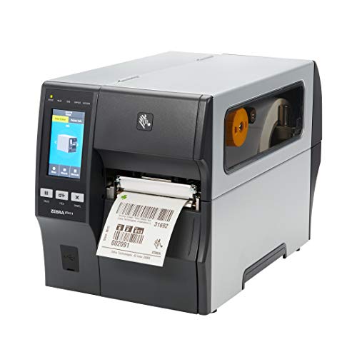 ZEBRA ZT411 Thermal Transfer Industrial Printer 300 dpi Print Width 4 in Serial USB Ethernet Bluetooth ZT41143-T010000Z