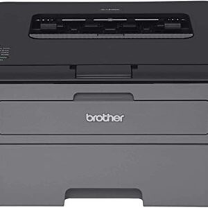 Brother Monochrome Laser Printer with Duplex Printing, 2400 x 600 DPI, up to 27 Pages per Minute, Automatic Duplex (2-Sided) Printing, Compact HL-L2300d