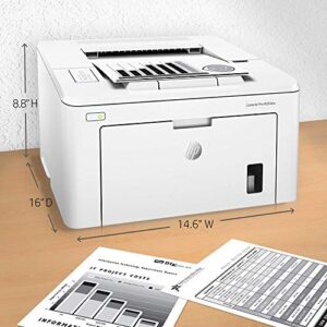 HP LaserJet Pro M203dw Printer, White (Renewed)