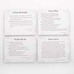 Christian Art Gifts Prayer Cards In Tin | My Prayers – 50 Double Sided Cards | Bible Verse Encouraging Gift for Women
