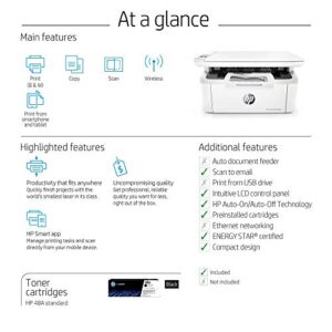 HP Laserjet Pro M29w All-in-One Wireless Monochrome Laser Printer with Mobile Printing (Y5S53A) (Renewed)