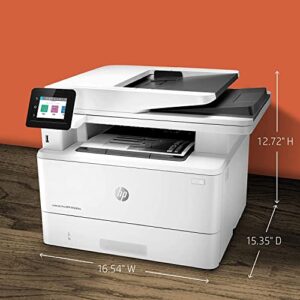 HP Laserjet Pro M428fdw Monochrome Wireless Laser Printer, Print & Copy & Scan & Fax, 40ppm, Wi-Fi, 4800 x 600dpi, 2.7" Color Touchscreen Display, Auto 2-Sided Printing, PC Mall USB Printer Cable