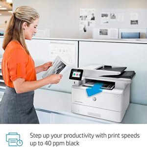 HP Laserjet Pro M428fdw Monochrome Wireless Laser Printer, Print & Copy & Scan & Fax, 40ppm, Wi-Fi, 4800 x 600dpi, 2.7" Color Touchscreen Display, Auto 2-Sided Printing, PC Mall USB Printer Cable