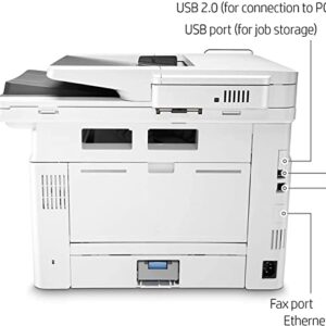 HP Laserjet Pro M428fdw Monochrome Wireless Laser Printer, Print & Copy & Scan & Fax, 40ppm, Wi-Fi, 4800 x 600dpi, 2.7" Color Touchscreen Display, Auto 2-Sided Printing, PC Mall USB Printer Cable