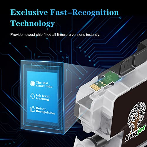 Kingjet LC3013 Compatible Ink Cartridge Replacement for Brother LC-3013 LC3011, 8 Pack Use with MFC-J491DW MFC-J497DW MFC-J690DW MFC-J895DW Printers for Brother LC3013 Ink Cartridges