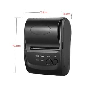 LAOJIA POS-5802DD Mini Portable Wireless USB Thermal Printer Receipt Ticket POS Printing for iOS Android Windows