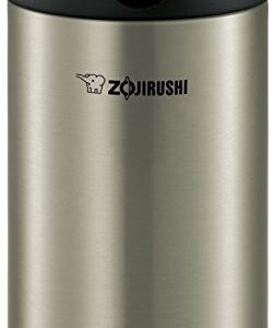 Zojirushi Steel Food Jar, 25-Ounce, Black/Stainless