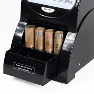 Royal Sovereign Electric Coin Sorter/Counter, Patented Anti-Jam Technology, 1 Row of Coin Counting (QS-2AN)