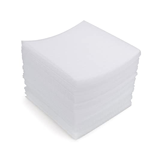 Amazon Basics Foam Wrap Sheets, 7-3/8 inches x 7.5 inches, 1/16-inch Thick, 100 Pack