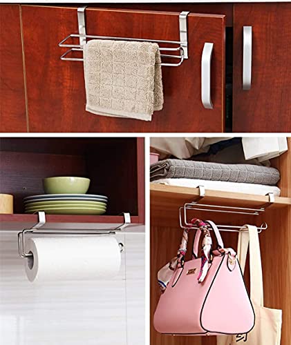 Stainless Steel Kitchen Paper Hanger Sink Roll Towel Holder Hanger Organizer Rack Pano Paper Towel Holder Under Cabinet