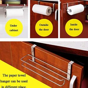 Stainless Steel Kitchen Paper Hanger Sink Roll Towel Holder Hanger Organizer Rack Pano Paper Towel Holder Under Cabinet