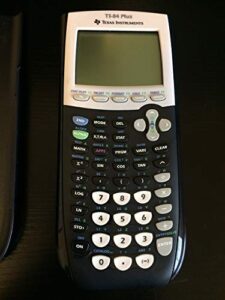 texas instruments ti-84 plus graphing calculator – black (renewed)