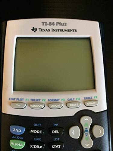 Texas Instruments Ti-84 Plus Graphing Calculator - Black (Renewed)