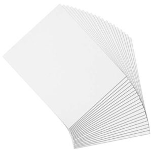 20pack foam boards, 11″x14″ foam core backing board white, 1/8″ thickness mat boards poster boards polystyrene poster board signboard perfect for presentations, school, office & art projects
