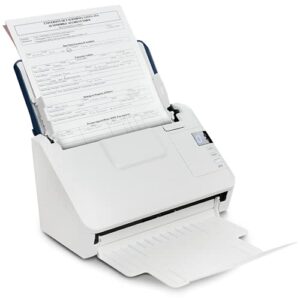 visioneer xerox d35 scanner, usb office document scanner for pc and mac, 45 ppm, automatic document feeder (adf), white