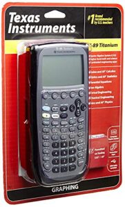texas instrument ti 89 titanium programmable graphing calculator (renewed)