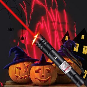 XIMIBI Red Laser Pointer Laser Pointer Laser Pointer High Power Green Laser Pointer High Power Lazer Powerful Laser Pointer for Teaching Outdoor Hunting USB Rechargeable Laser Pointer Pen