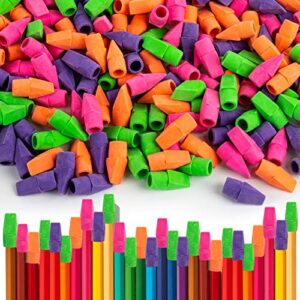 Cap Erasers for Pencils Pulk - Pencil Top Erasers Sukh 120 Pack Pencil Cap Erasers Toppers for Kids Latex Free Assorted Colors School Erasers Caps for Teachers Sudents Classroom Home and Office