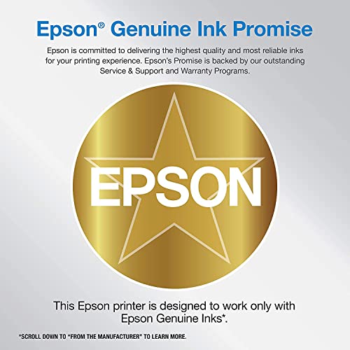 Epson Workforce Pro WF-4820 Wireless All-in-One Color Inkjet Printer, Print&Copy&Scan&Fax, Duplex Printing, 35-Page ADF, 25ppm, Mobile Print, 4.3" Color TS, Wi-Fi, Ethernet, Lanbertent Printer Cable