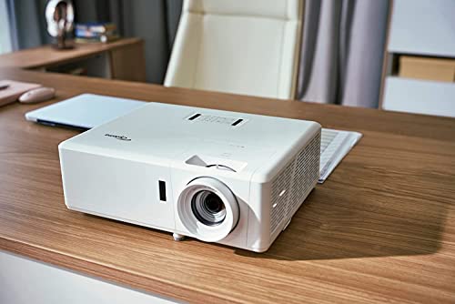 Optoma UHZ45 4K UHD Laser Home Theater and Gaming Projector | 3,800 Lumens for Lights-On Viewing | 240Hz Refresh Rate and Ultra-Low 4ms Response Time