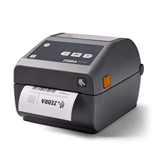 ZEBRA ZD620d Direct Thermal Desktop Printer 203 dpi Print Width 4 in Ethernet Serial USB ZD62042-D01F00EZ