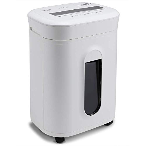 Aurora AU1060MA Professional Grade 10-Sheet High Security Micro-Cut Paper and Credit Card Shredder/ 60 Minutes/Security Level P-5, White, AU1060MA 10-sheet High Security Microcut