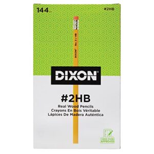 dixon® pencils, #2 soft lead, box of 144