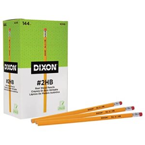 Dixon® Pencils, #2 Soft Lead, Box Of 144