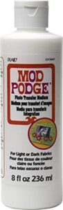 mod podge photo transfer medium (8-ounce), cs15067
