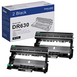 dr630 dr-630 compatible drum unit replacement for brother dr630 dr 630 compatible with dcp-l2520dw dcp-l2540dw hl-l2300d hl-l2305w hl-l2320d hl-l2340dw hl-l2360dw hl-l2380dw (2 black)