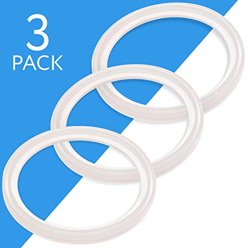 3-Pack of Thermos (TM) Food Jar 10 Ounce FUNtainer (TM) -Compatible Gaskets / O-Rings / Seals by Impresa Products - BPA-/Phthalate-/Latex-Free - Replacement for 10 Ounce Container