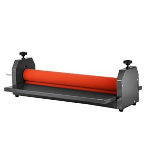 VEVOR 25 Inch Manual Cold Roll Laminator 1.18" Thickness Foldable Roll Laminating Machine Vinyl Photo Film Mounting Laminator for Commercial Professional Uses (25"Max Film Width)