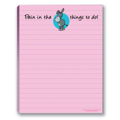 Stonehouse Collection | Funny Adult Note Pad Assorted Pack | USA Made | 4 Novelty Notepads - Funny Office Supplies (4)