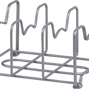 SimpleHouseware Kitchen Houseware Organizer Pantry Rack, Silver