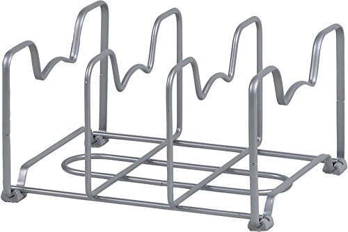 SimpleHouseware Kitchen Houseware Organizer Pantry Rack, Silver