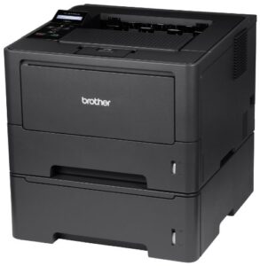 brother high-speed monochrome laser printer with wireless networking, duplex and dual paper trays (hl5470dwt), amazon dash replenishment ready