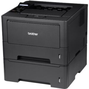 Brother High-Speed Monochrome Laser Printer with Wireless Networking, Duplex and Dual Paper Trays (HL5470DWT), Amazon Dash Replenishment Ready