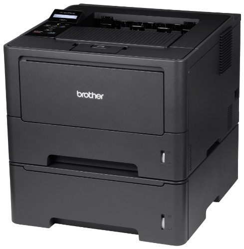 Brother High-Speed Monochrome Laser Printer with Wireless Networking, Duplex and Dual Paper Trays (HL5470DWT), Amazon Dash Replenishment Ready