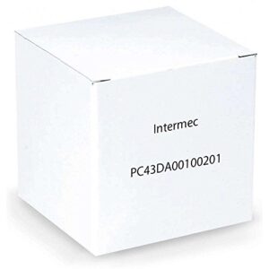 intermec pc43d desktop direct thermal label printer with lcd display and usb, easy-to-use barcode label printer with 4 rolls of 4″ x 6″ labels