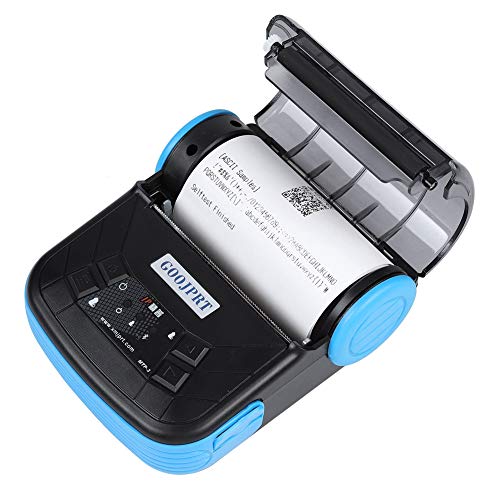 Mini USB Wireless Thermal Bill Printer, 80mm Portable Thermal Receipt Printer for/Android, Widely Used in Supermarkets, Shopping Malls, Restaurants(US)