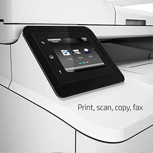 HP Laserjet Pro MFP M227fdw All-in-One Wireless NFC Monochrome Laser Printer - Print Scan Copy Fax - 30 ppm, 1200x1200 dpi, 8.5x14, Auto Duplex Printing, 35-Sheet ADF, Cbmou External Webcam