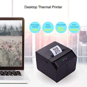 N/A Desktop 58mm Thermal Label Printer Wired Barcode Printer USB BT Connection Support ESC/POS