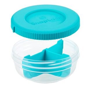 Progressive International Snaplock 3 Piece, On-The-Go, Leak-Resistant 5 Ounce Snack Container Set